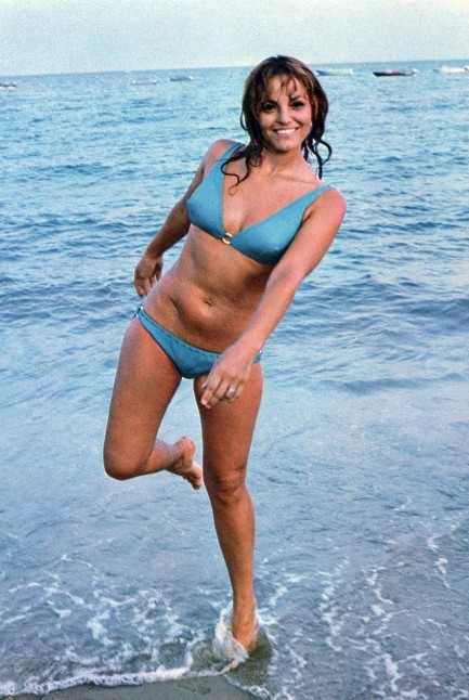 Pulp International Promo Photo Of Catherine Rouvel Circa 1975