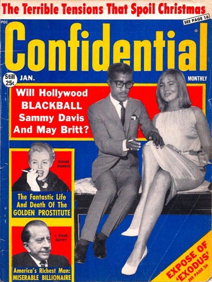 Pulp International Cover And Scans From Confidential Magazine Of January