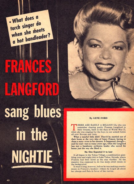 Frances langford nude