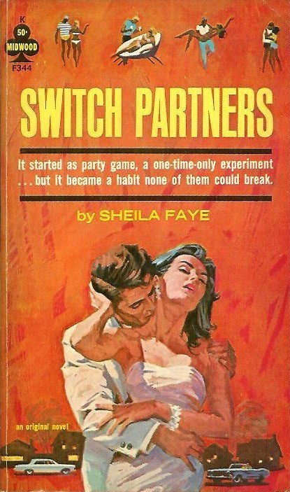 Pulp International Assorted Vintage Paperback Covers With Swapping Themes