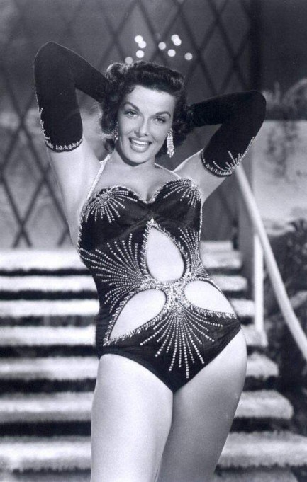 Pulp International - Photo of Jane Russell from the musical The French Line