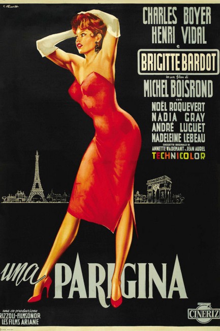 red dress movie poster