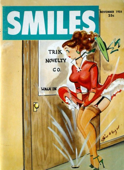 Pulp International Five Covers Of Smiles Magazine Painted By Bill Wenzel